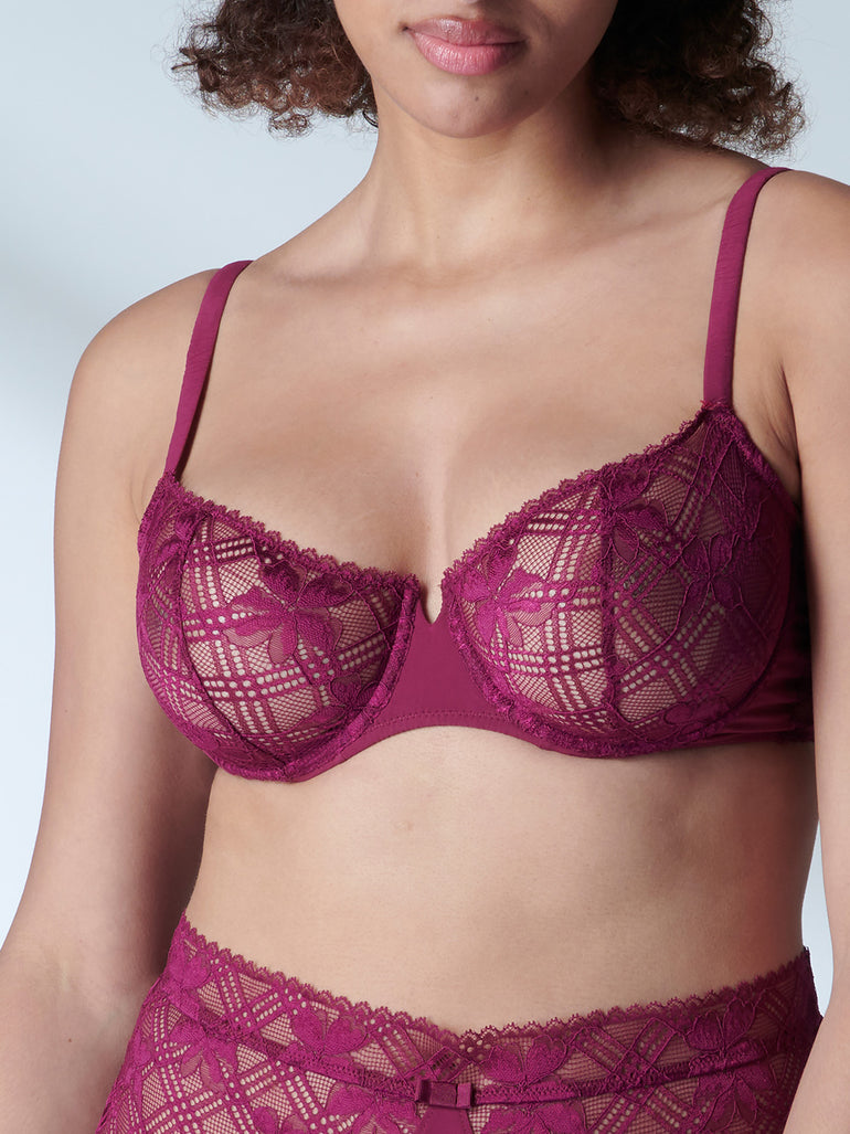 Soutien-gorge corbeille - Syrah