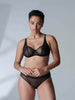 Soutien-gorge avec armature decollete - Noir