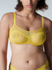 Brassière souple avec armatures - Jaune Chrome