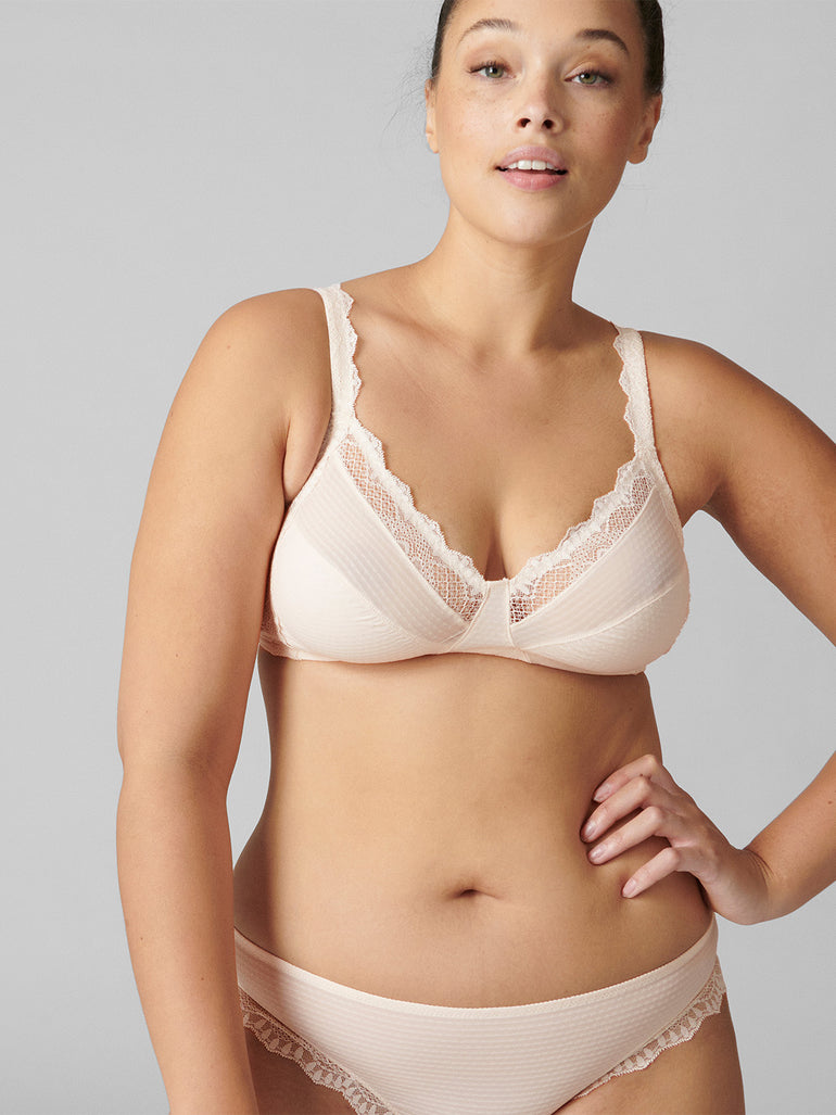 Soutien-gorge sans-armatures structuré - Rose sakura