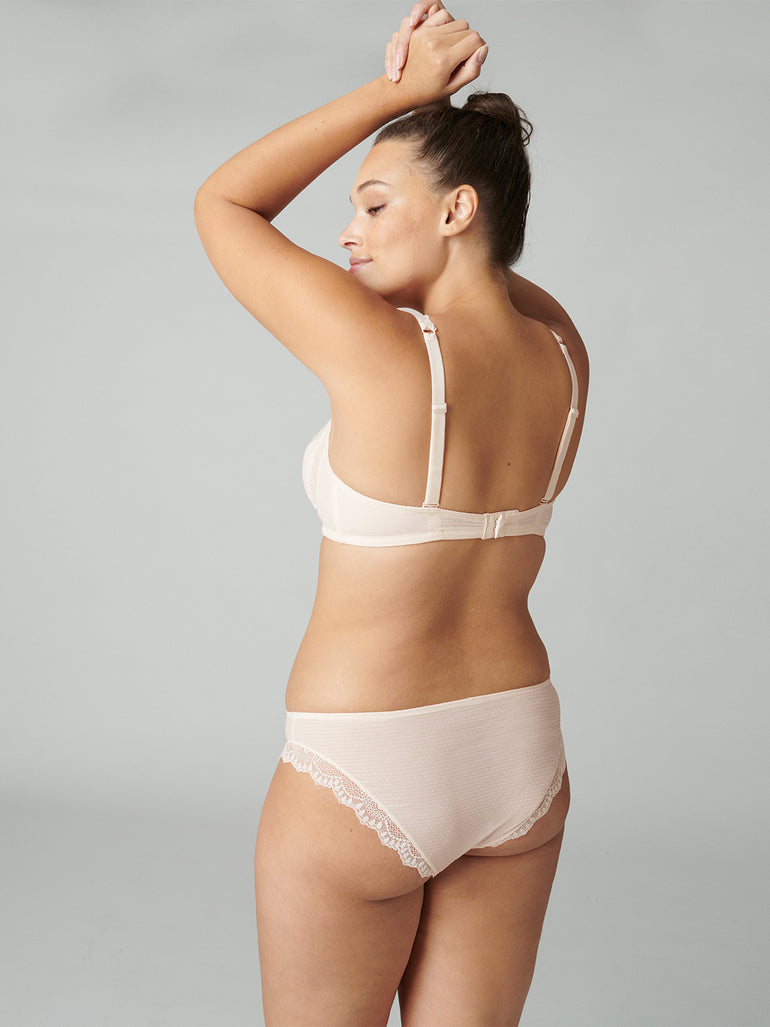 Soutien-gorge sans-armatures structuré - Rose sakura