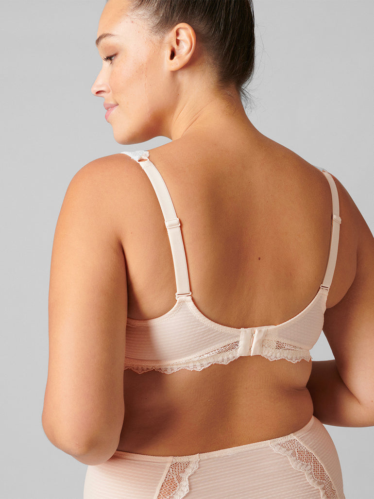 Soutien-gorge emboitant pour poitrine généreuse - Rose sakura