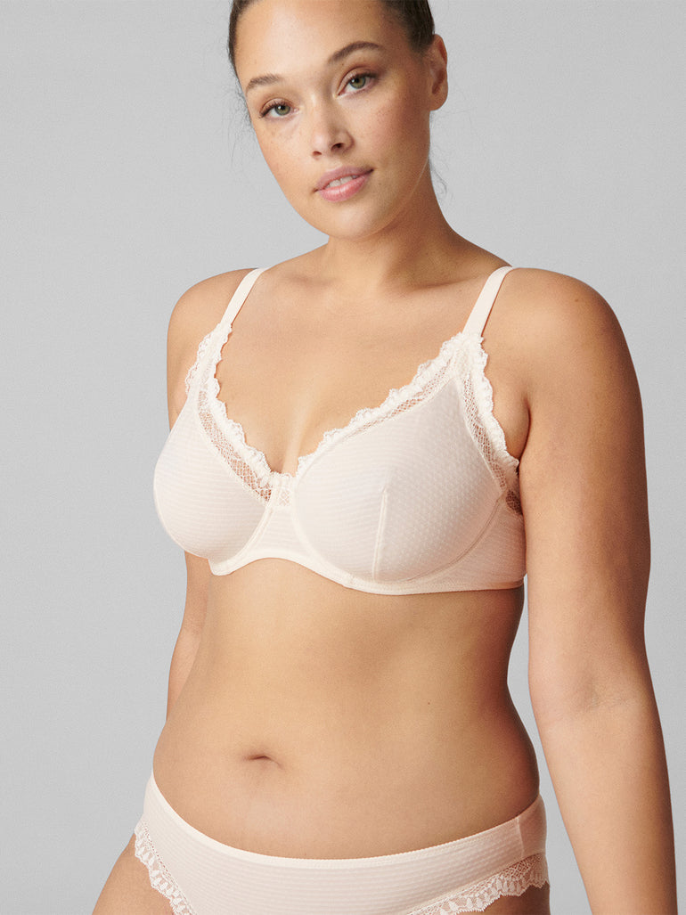 Soutien-gorge avec armatures décolleté - Rose sakura