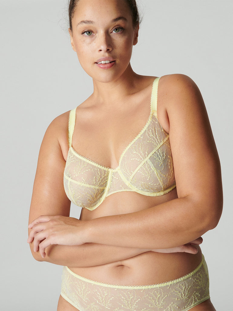 Soutien-gorge emboitant - Jaune Yuzu