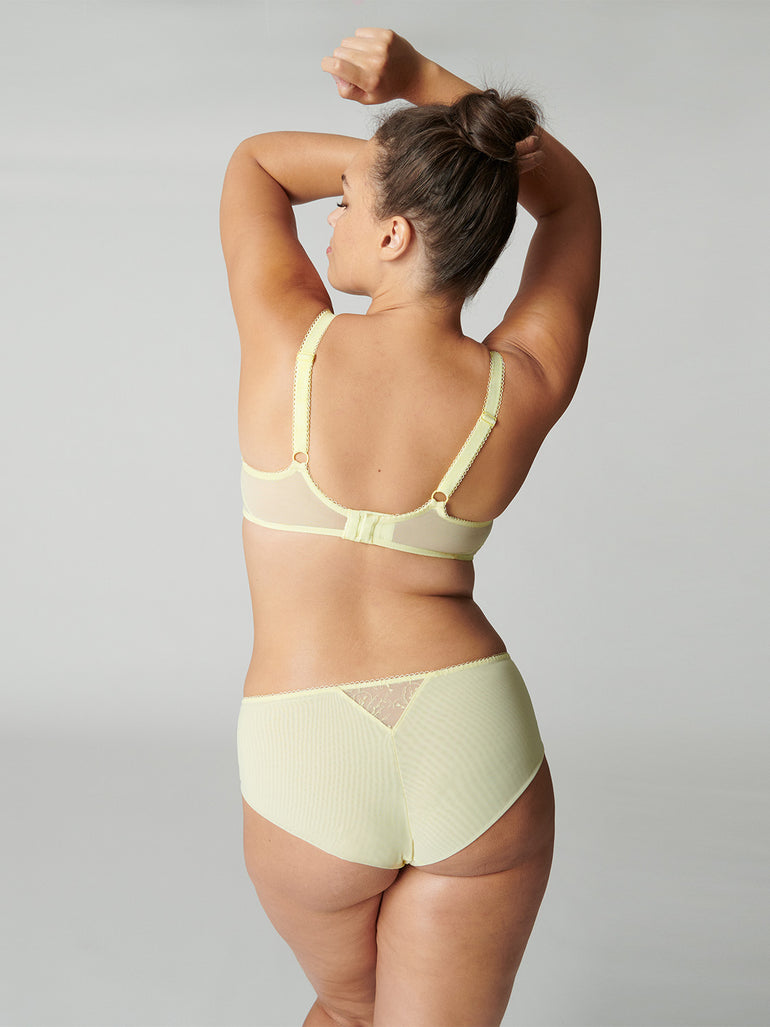 Soutien-gorge emboitant - Jaune Yuzu