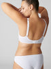 Soutien-gorge armatures décolleté galbé - Blanc