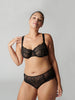 Soutien-gorge corbeille - Noir