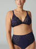 Soutien-gorge triangle sans-armatures - Minuit