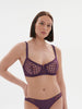 Soutien-gorge corbeille - Violet Euphoria