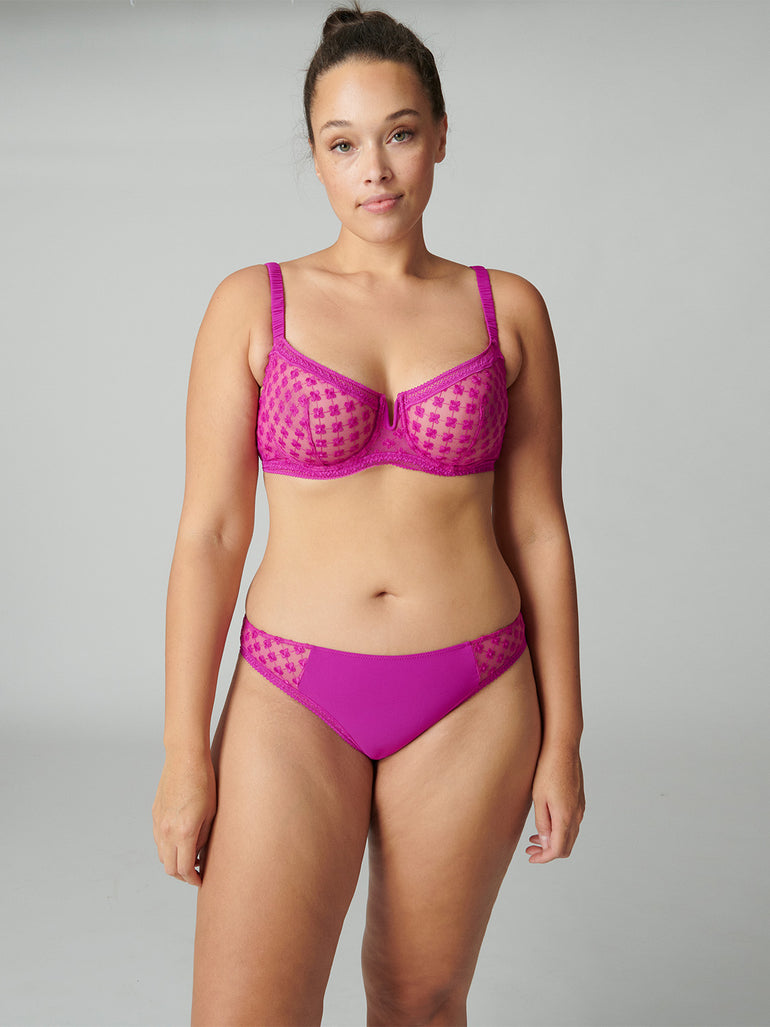 Soutien-gorge corbeille - Bougainvillier