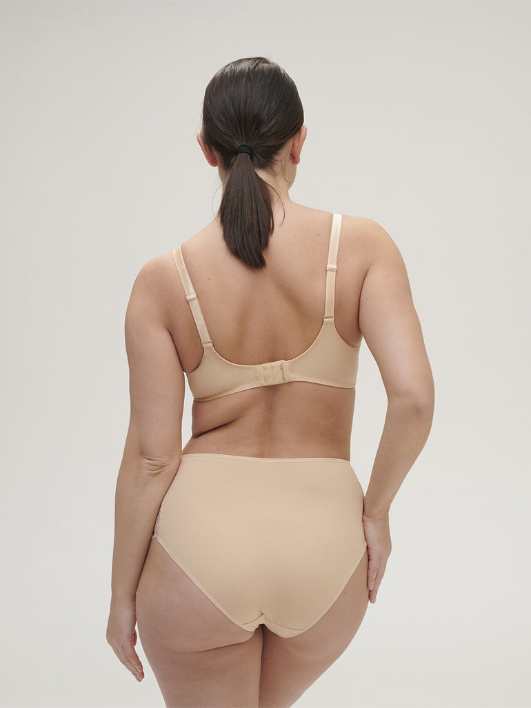 Soutien-gorge spacer décolleté plongeant - Vanille