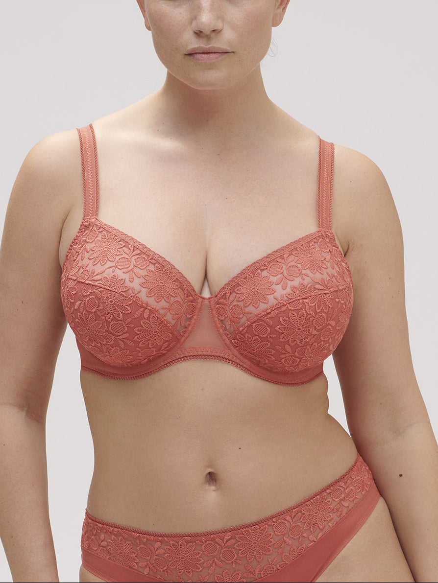 Soutien-gorge avec armatures emboitant - Rose Texas
