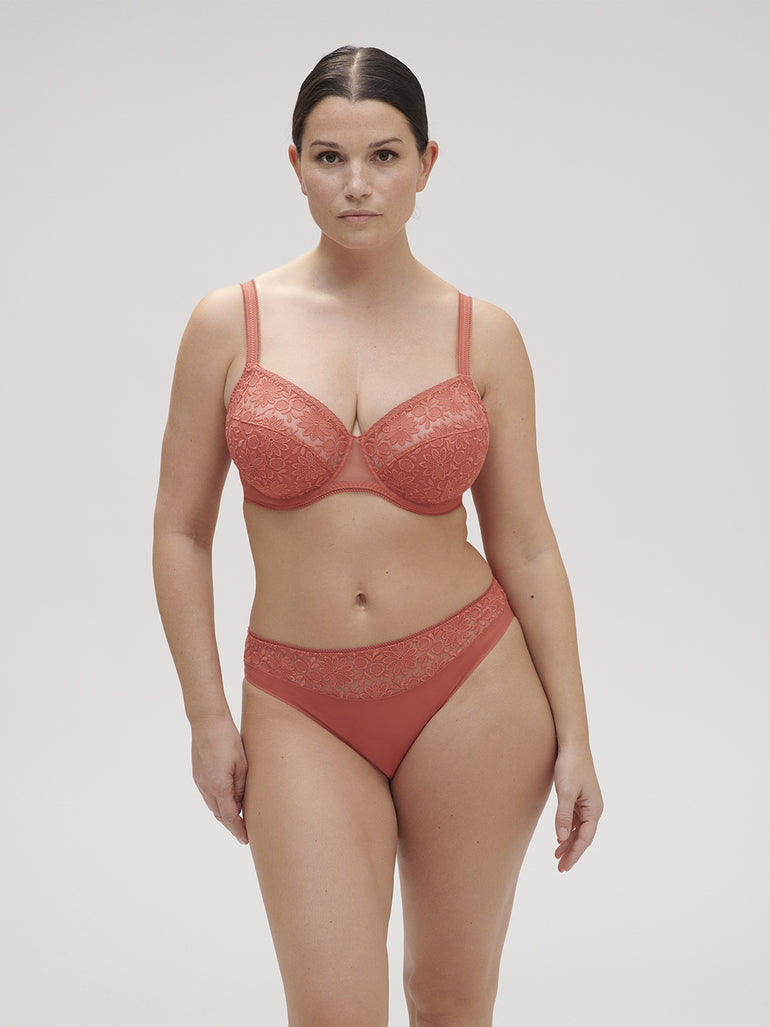 Soutien-gorge avec armatures emboitant - Rose Texas