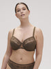 Soutien-gorge avec armatures emboitant - Vert Nomade