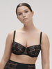 Soutien-gorge corbeille - Noir