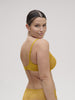 Soutien-gorge armatures décolleté galbé - Golden Yellow