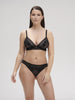 Soutien-gorge triangle sans-armatures - Noir