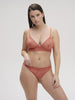 Soutien-gorge triangle sans-armatures - Rose Texas