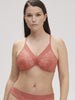 Soutien-gorge triangle avec armatures - Rose Texas