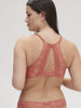 Soutien-gorge triangle avec armatures - Rose Texas