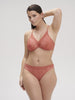 Soutien-gorge triangle avec armatures - Rose Texas