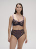 Soutien-gorge corbeille - Minuit