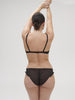 Soutien-gorge triangle sans-armatures - Noir