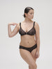 Soutien-gorge triangle sans-armatures - Noir