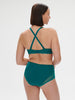 Soutien-gorge avec armatures décolleté - Bleu Pavo