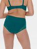 Culotte taille haute - Bleu Pavo