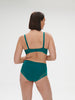 Culotte taille haute - Bleu Pavo