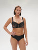 Soutien-gorge corbeille - Noir