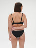 Soutien-gorge triangle avec armatures - Noir