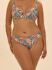 Culotte de bain - Imprimé tropico blanc