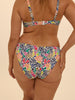 Culotte de bain - Imprimé tropico blanc