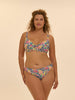 Culotte de bain - Imprimé tropico blanc