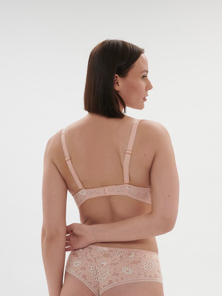 Soutien-gorge triangle sans-armatures - Rose Ballet