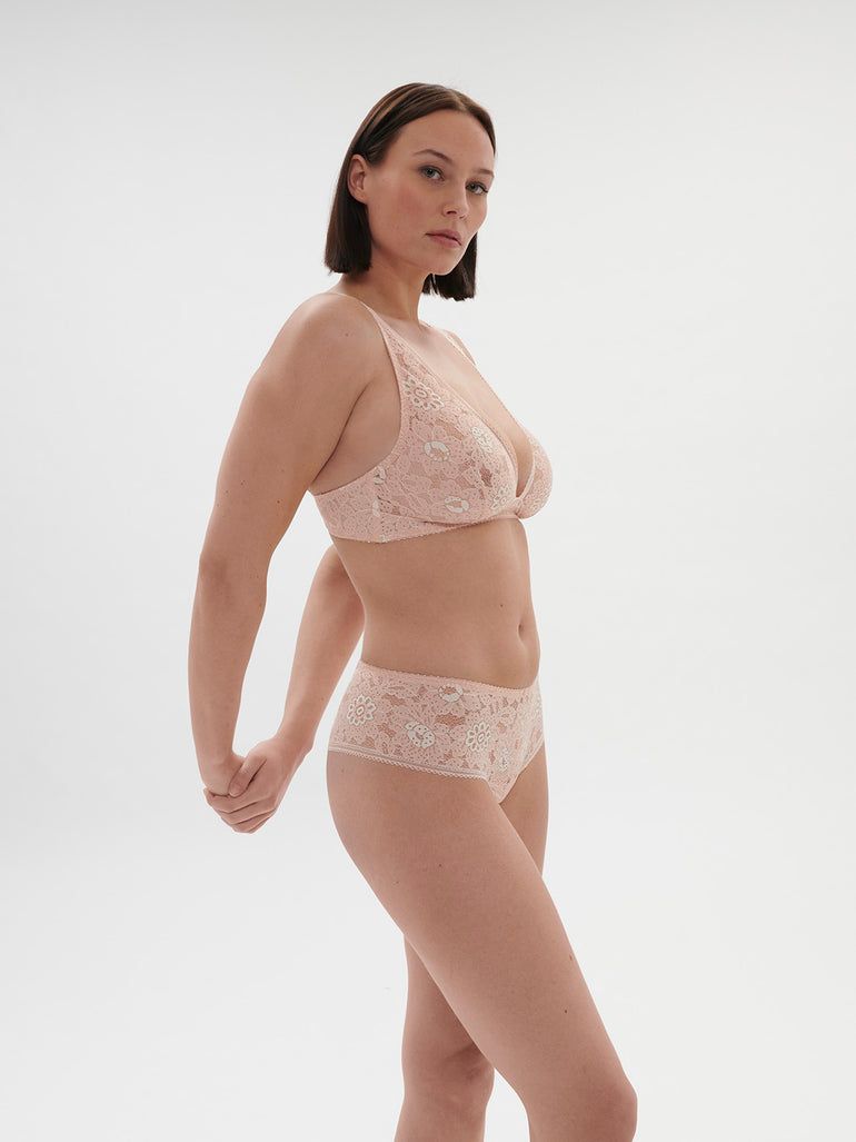 Soutien-gorge triangle sans-armatures - Rose Ballet