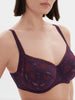 Soutien-gorge avec armature décolleté carré - Violet Euphoria