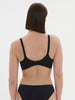 Soutien-gorge avec armature décolleté plongeant - Noir