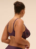 Soutien-gorge avec armatures décolleté plongeant - Figue