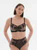 Soutien-gorge corbeille - Noir