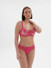 Soutien-gorge corbeille - Rose disco