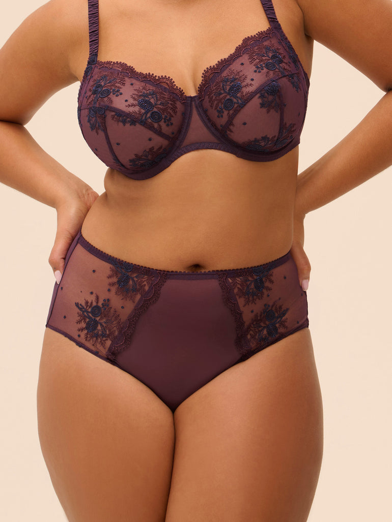 Culotte taille haute - Figue