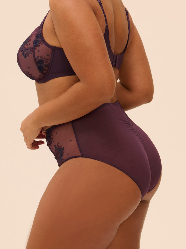Culotte taille haute - Figue