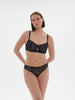 Soutien-gorge corbeille - Noir