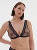 Soutien-gorge triangle sans-armatures - Noir