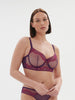 Soutien-gorge corbeille - Violet Euphoria