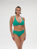 Culotte de bain taille haute - Vert Waterfall