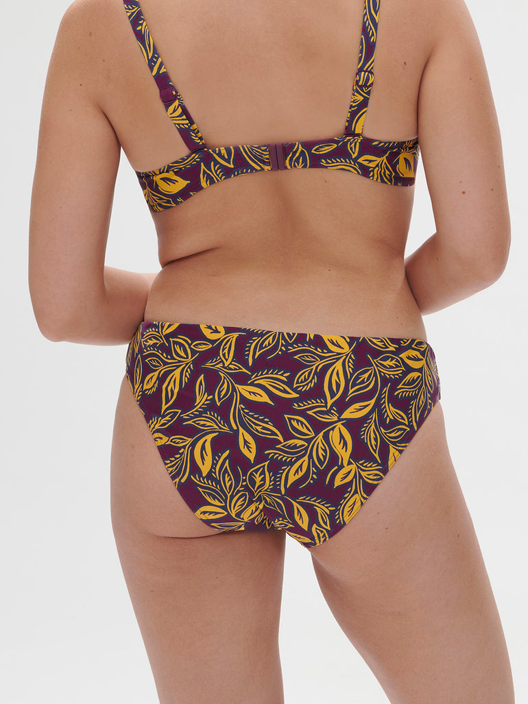 Culotte de bain - Imprimé Violet Agadir